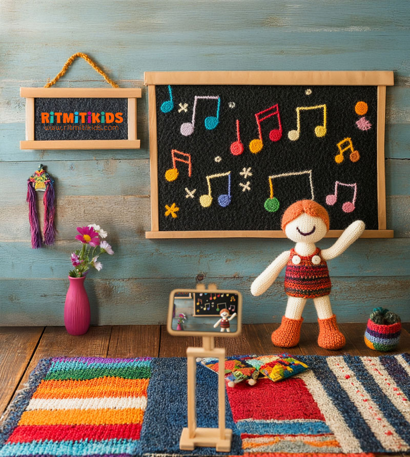 Ritmitikids music and art lessons