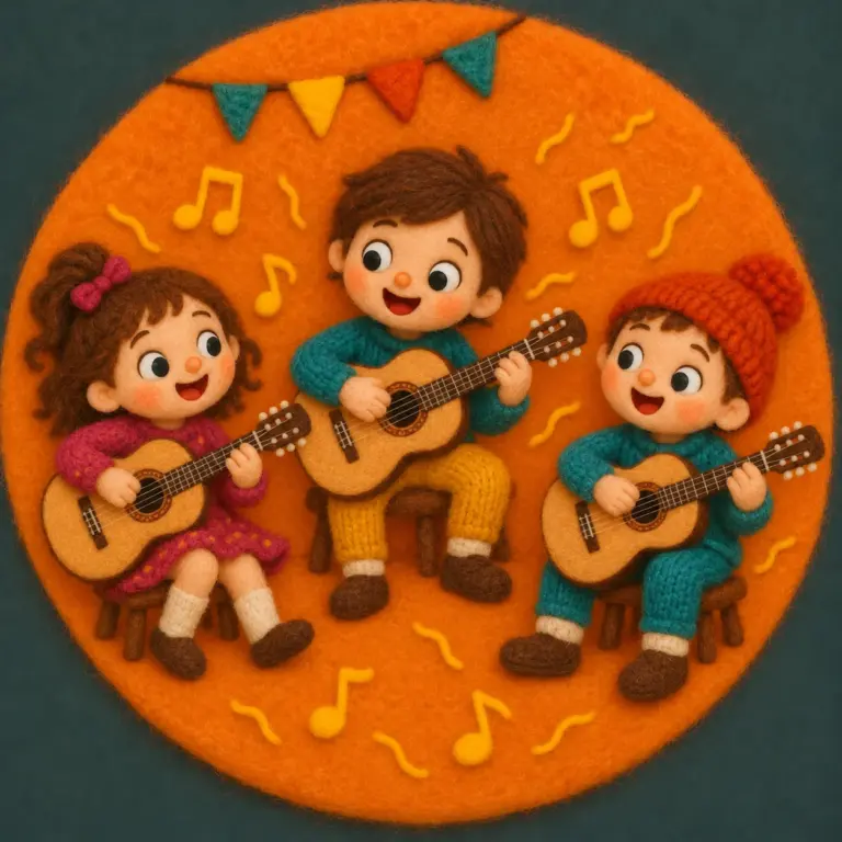 Guitar group for children ages 6 and up at RiTMiTiKiDS