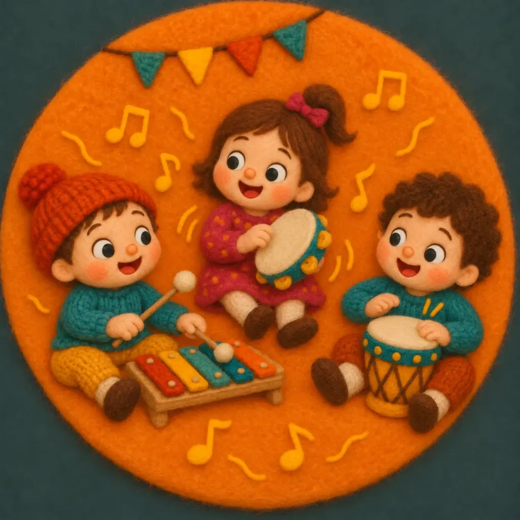 Orff music for children ages 3 to 5 at RiTMiTiKiDS