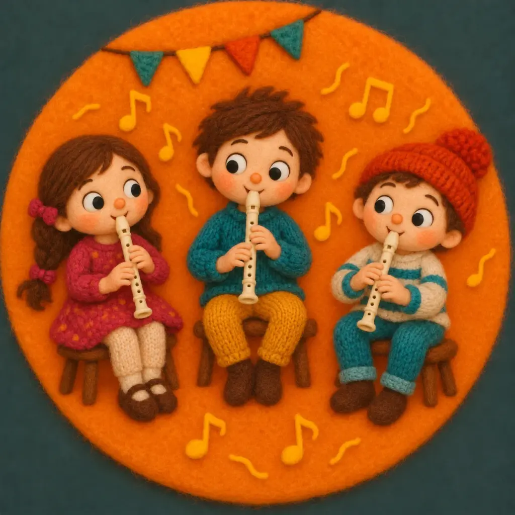 Recorder group for children ages 6 and up at RiTMiTiKiDS
